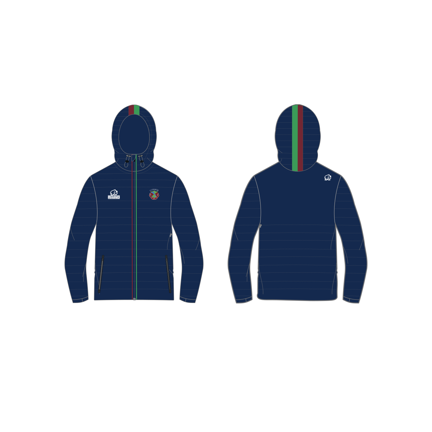 Corrib RFC Club Jacket - Adult
