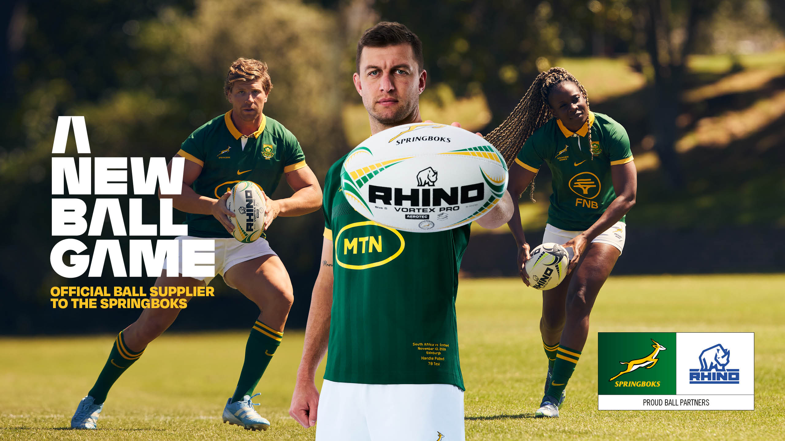 SA Rugby chooses Rhino as official match ball supplier