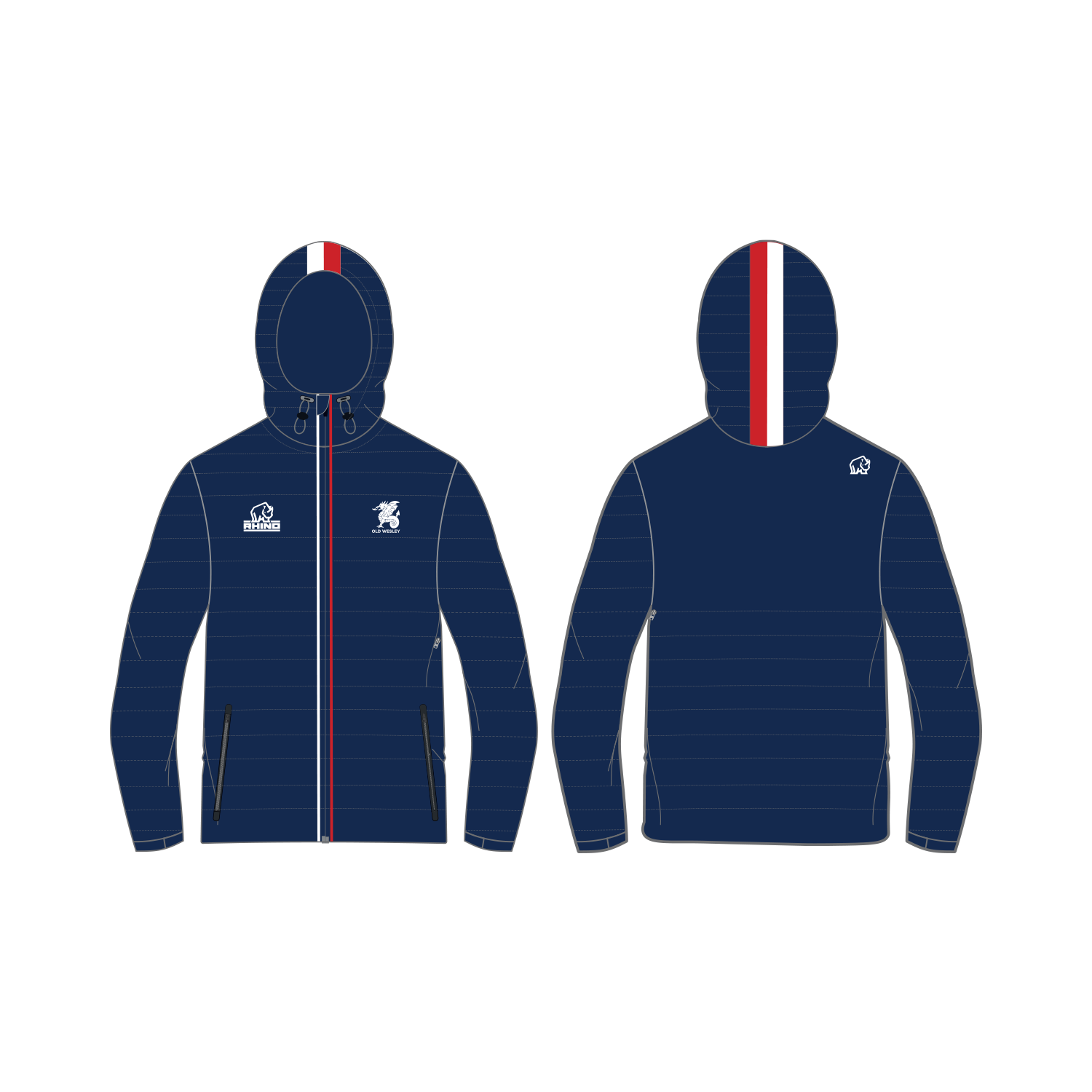 Old Wesley RFC Club Latitude Jacket - Adults