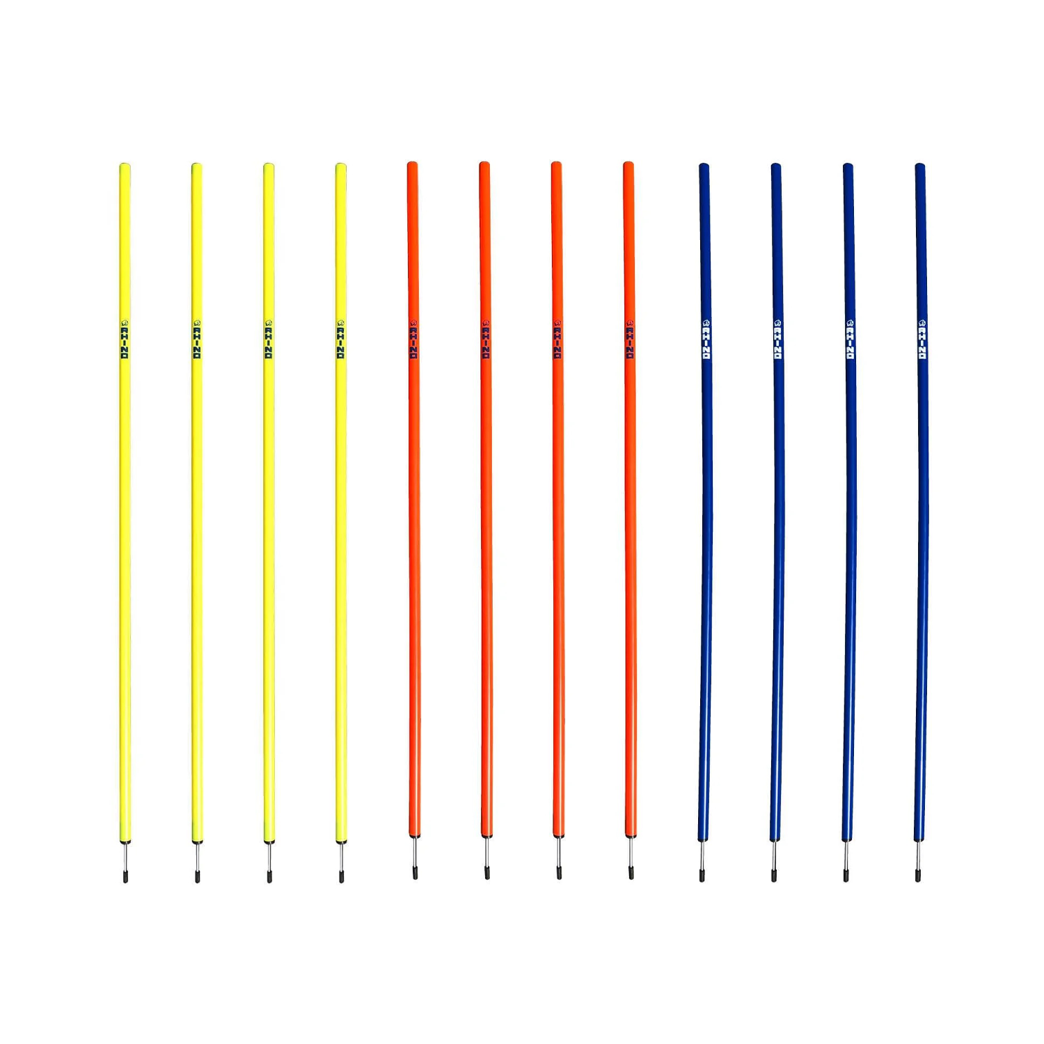 Rugby Training Poles Set of 12 With Bag