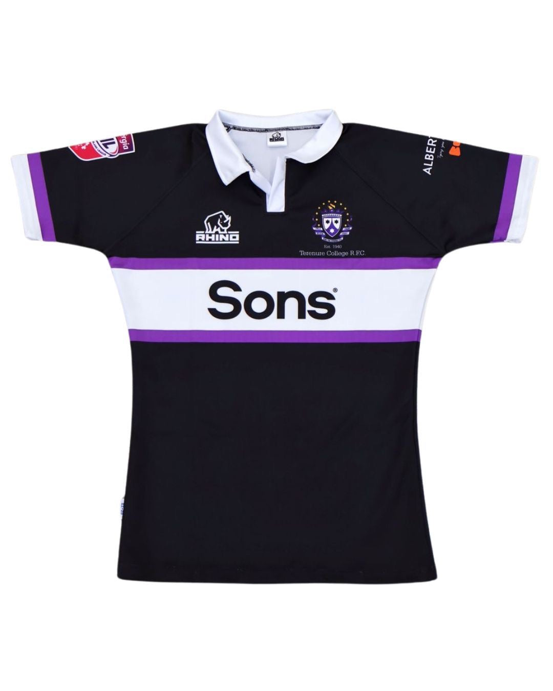 Terenure College RFC 25/26 Away Supporters Jersey - Kids